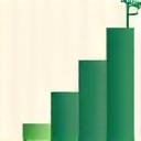 성장하는 업무 그래프 아이콘